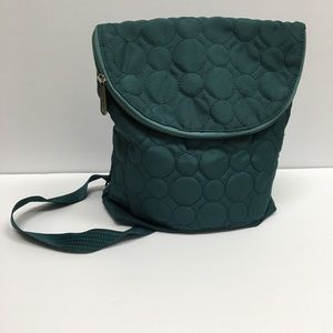 31 Turquoise Quilted Crossbody convertible purse